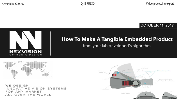 how to make a tangible embedded product