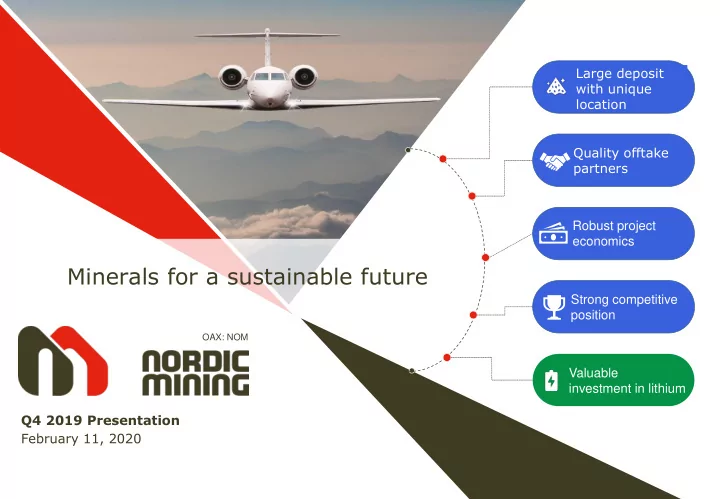 minerals for a sustainable future