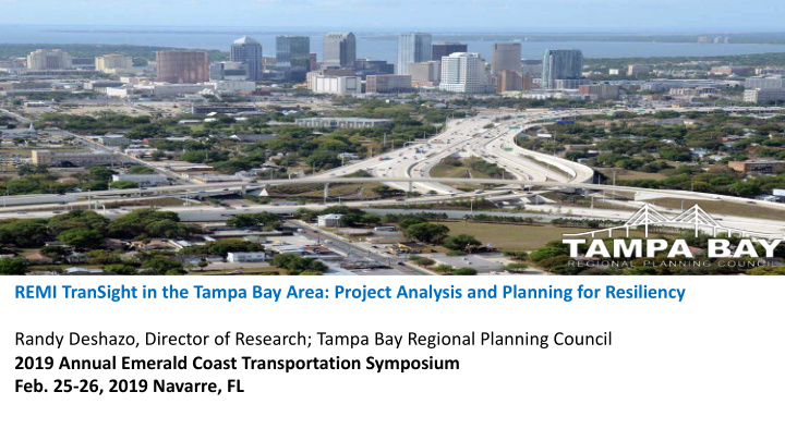 remi transight in the tampa bay area project analysis and