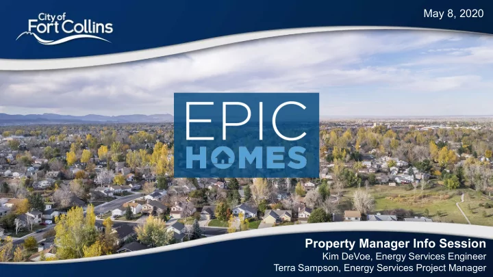 property manager info session