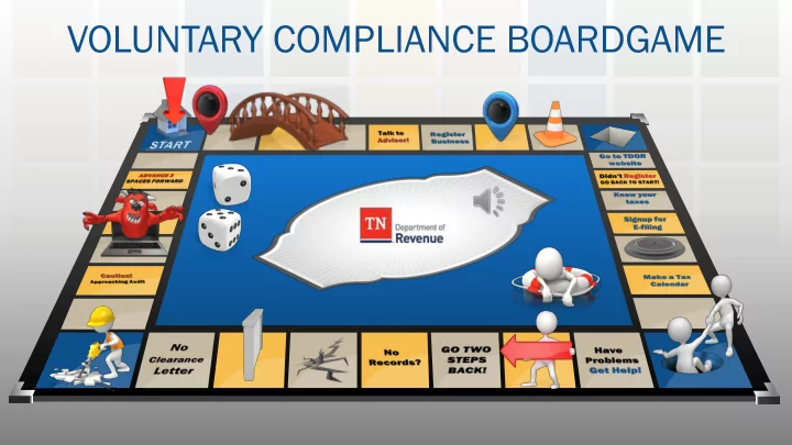 voluntary compliance boardgame