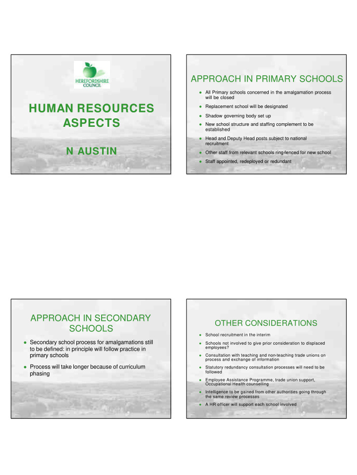 human resources human resources