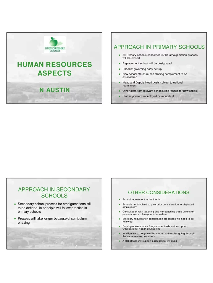 human resources human resources