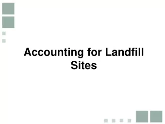 Sites  Objective of Guideline  Objective: provide guidance to address  inconsistent accounting