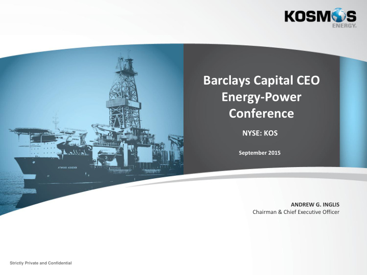 barclays capital ceo energy power conference