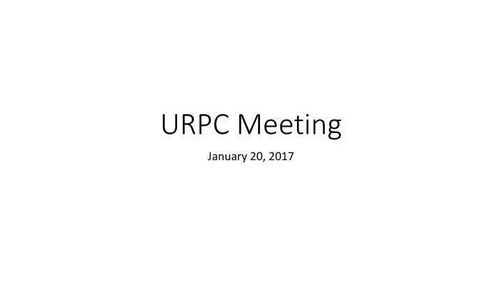 urpc meeting