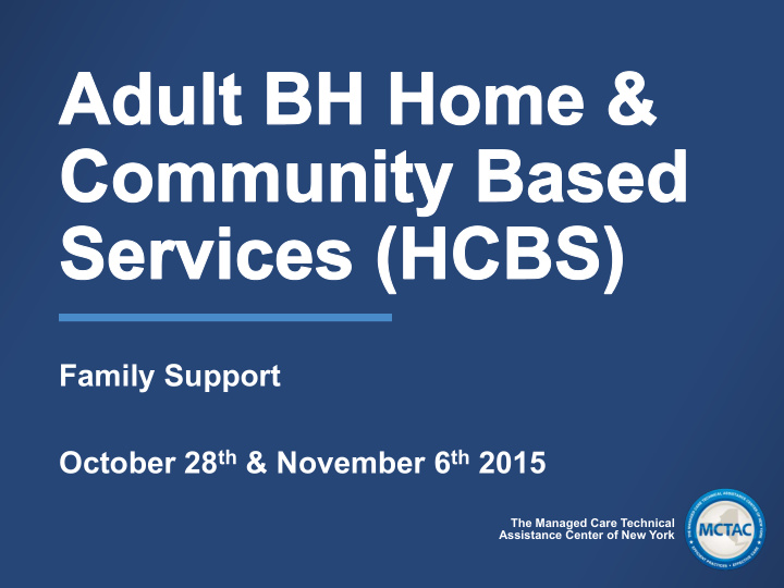 family support october 28 th november 6 th 2015