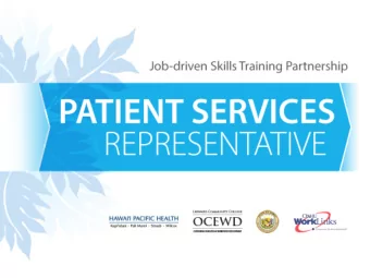 Expanding Employer Engagement  Finding workers with right skills is a challenge  Opportunity