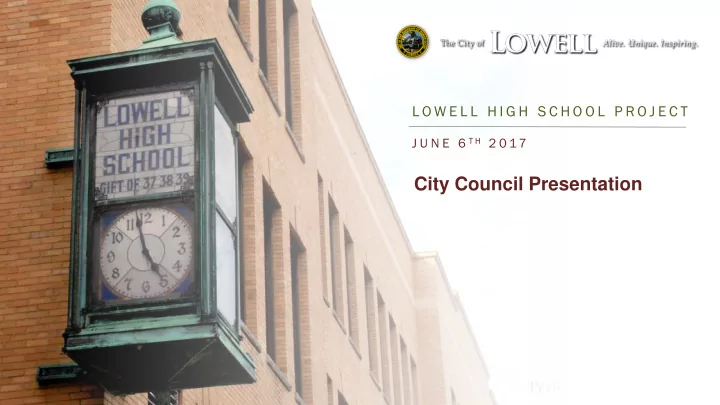 city council presentation