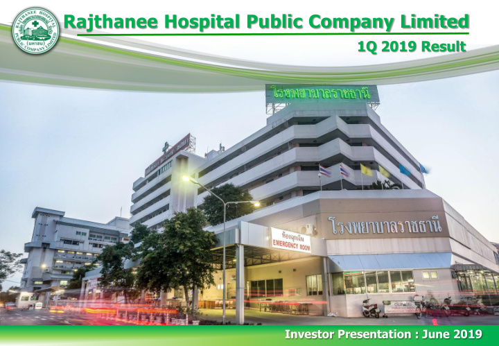 rajthanee hospital public company limited