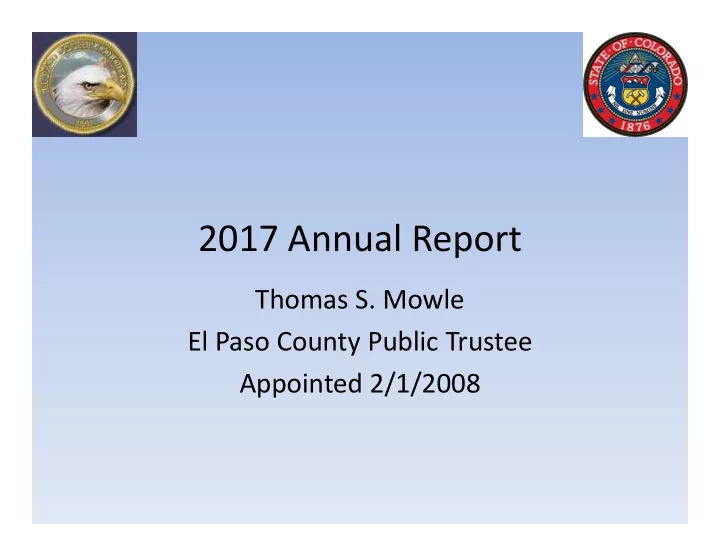 2017 annual report