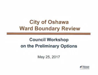 Study Overview a Watson &amp; Associates Economists Ltd., in association with Dr. Robert J.