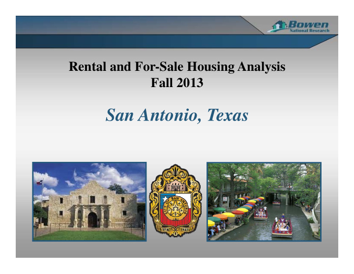 san antonio texas housing analysis