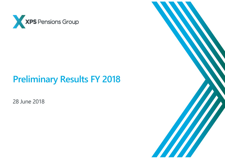 preliminary results fy 2018