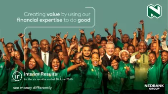 Interim Results  for the six months ended 30 June 2019  OVERVIEW  Good strategic &amp; operational