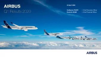 29 April 2020 | Chief Executive Officer  Guillaume FAURY  Dominik ASAM | Chief Financial Officer