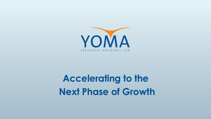 next phase of growth