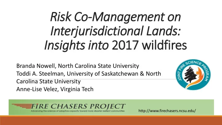 interjurisdictional lands