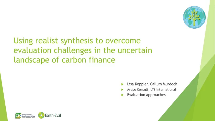 evaluation challenges in the uncertain