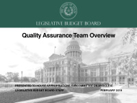 quality assurance team overview