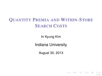 T ABLE : Equilibria  Condition  Cost of Comparison  Equilibrium V 1 L &gt; V H &gt; V 2  L C