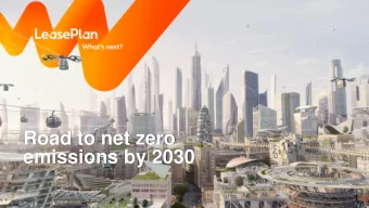 Road to net zero  emissions by 2030  1  Welcome  Join in the conversation!  #EV2030  Whats next