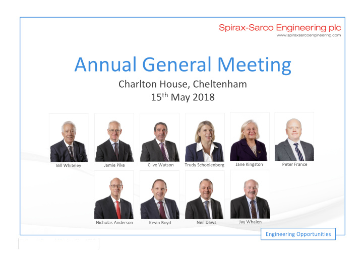 annual general meeting