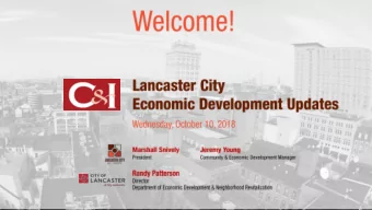 PLAN FOCUS AREAS  7  6  Includes the Downtown Core, in addition to the  8 commercial corridors and