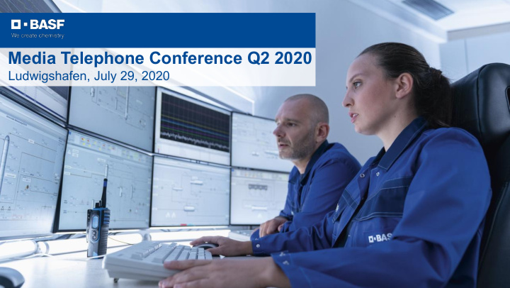 media telephone conference q2 2020