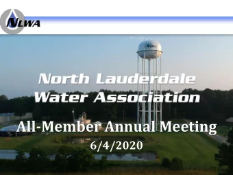 All-Member Annual Meeting  6/4/2020  Slide 1  Introductions  Office Manager:  Attorney:  Linda