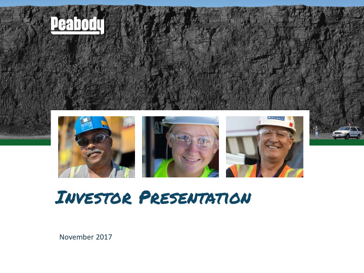 investor presentation