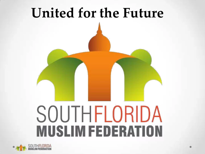 united for the future the case for working together