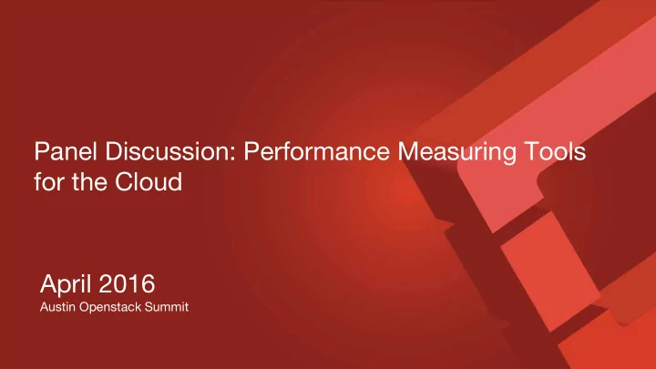 for the cloud april 2016