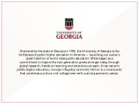 chartered by the state of georgia in 1785 the university