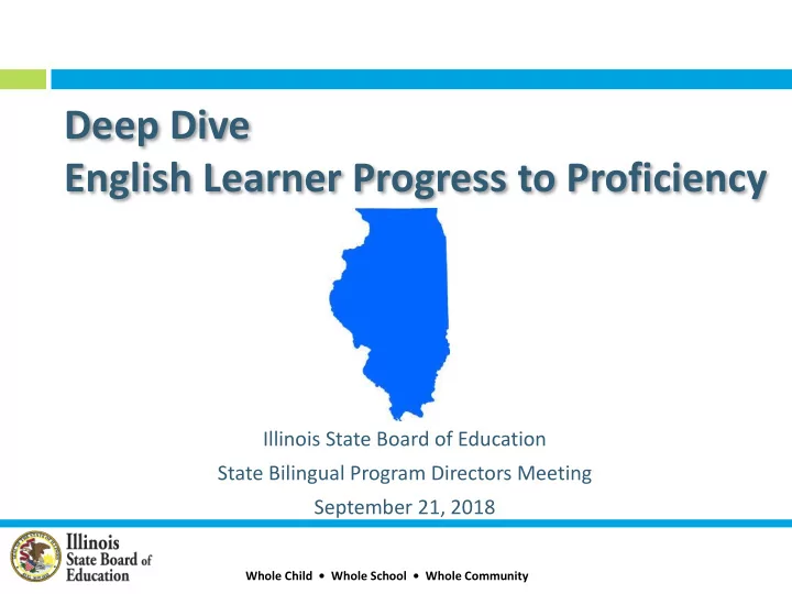 english learner progress to proficiency