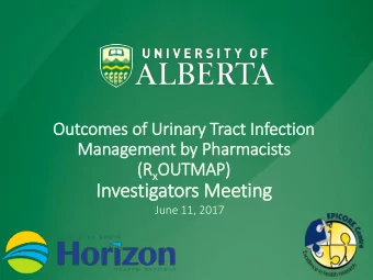 In  Investigators Meeting  June 11, 2017  Overview  1.  Introductions and Opening Remarks  2.
