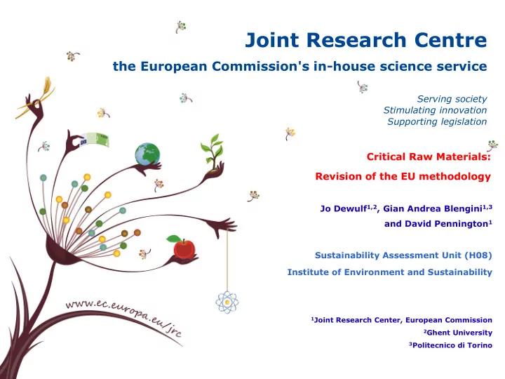 joint research centre