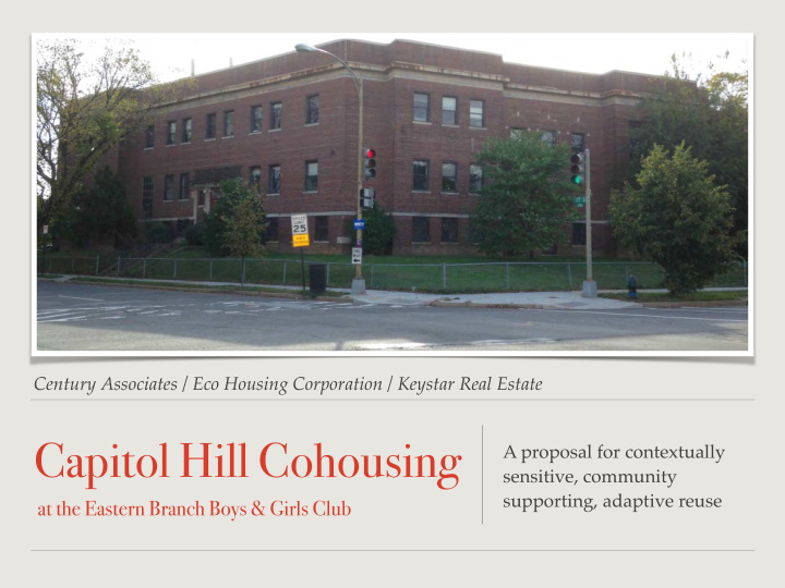 capitol hill cohousing