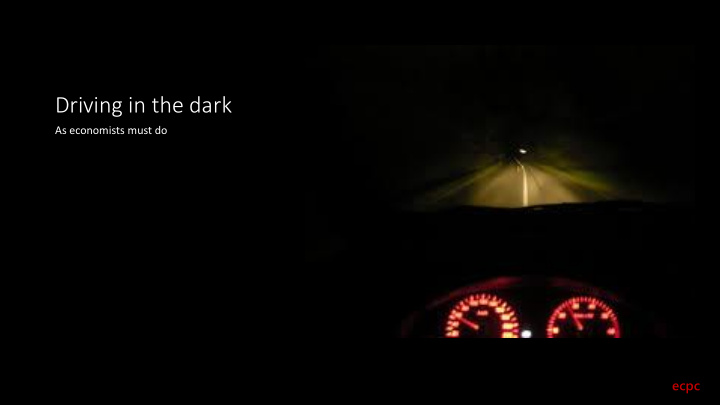 driving in the dark