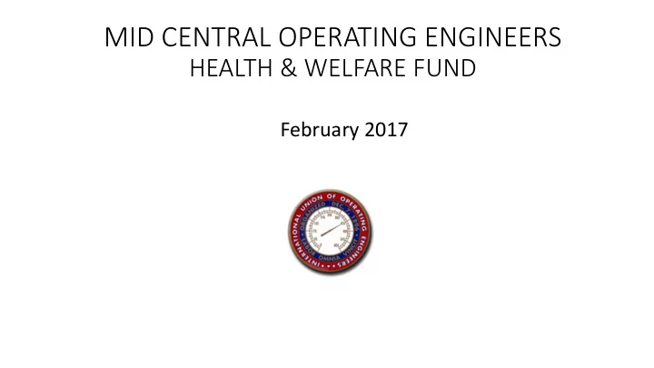 mid central operating engineers