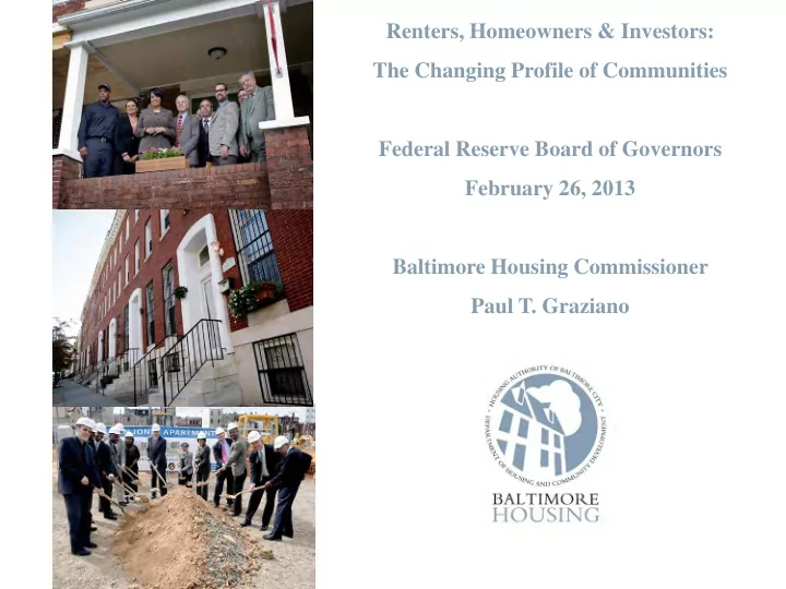 renters homeowners investors the changing profile of