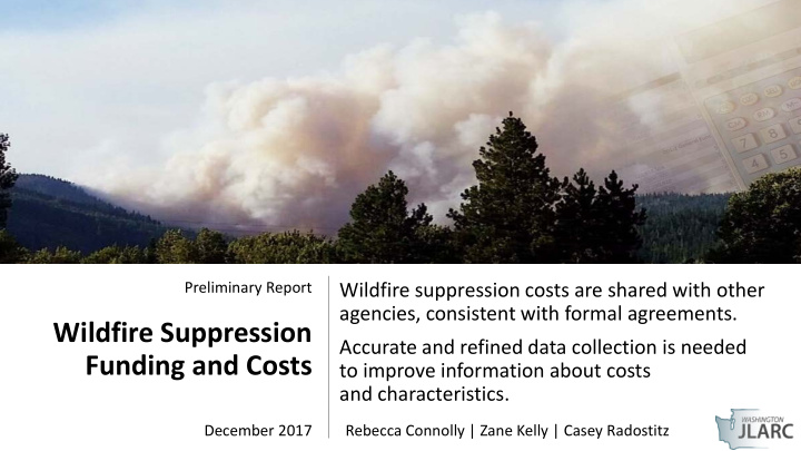 wildfire suppression