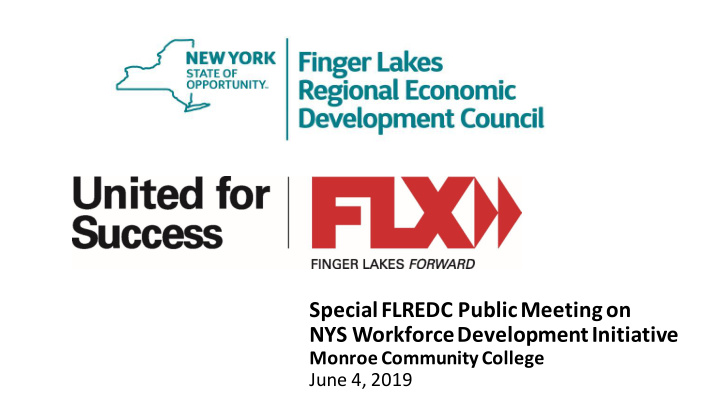special flredc public meeting on nys workforce
