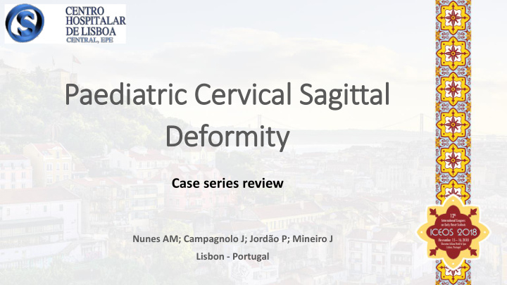 paediatric cervical sagittal deformity
