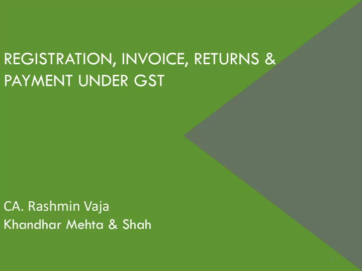 ca rashmin vaja khandhar mehta shah 1 contents