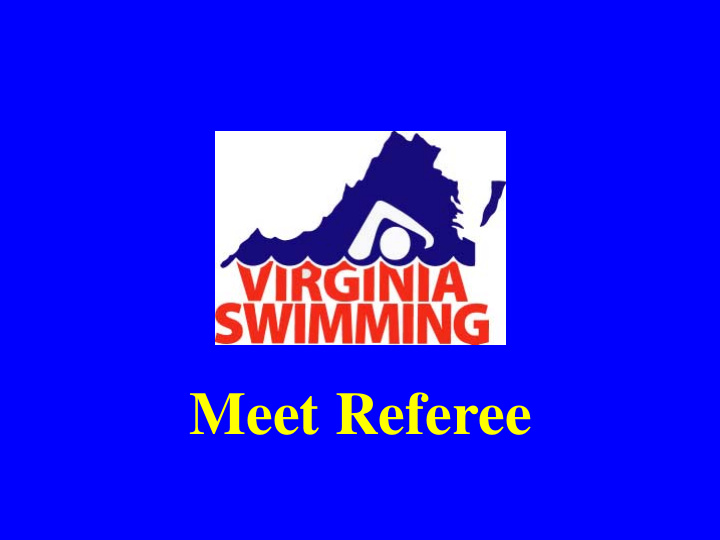 meet referee introduction