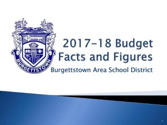 Burgettstown Area School District  1  The final budget seeks $18,902,625 in revenue with