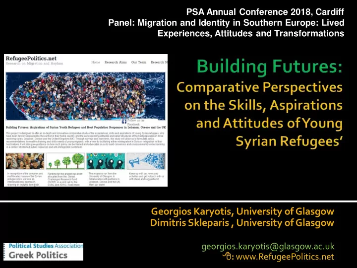 georgios karyotis university of glasgow