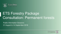 consultation permanent forests
