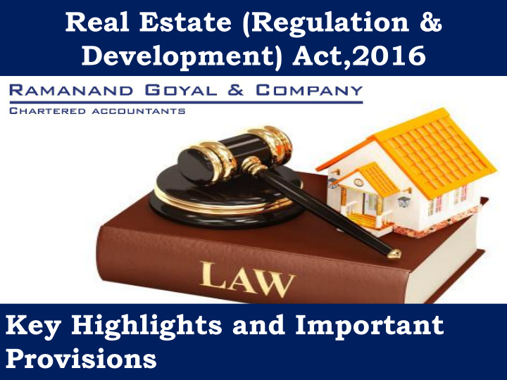 real estate regulation